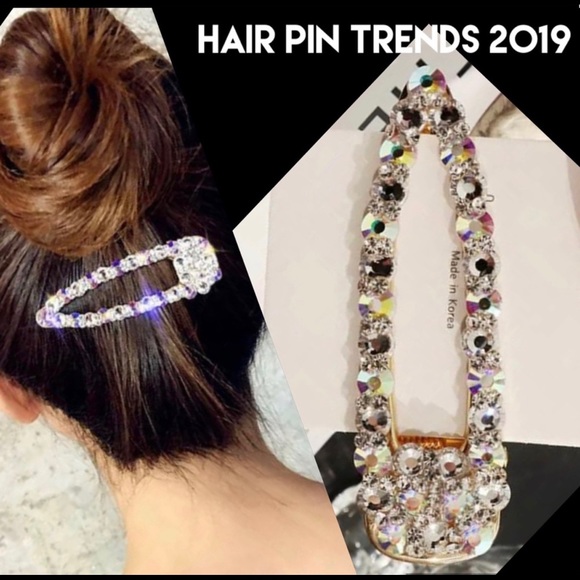 Crystal Hair Clips Bobby Barrette Accessories - SEXY CRYSTAL HAIR CLIPS BOBBY BARRETTE PIN
